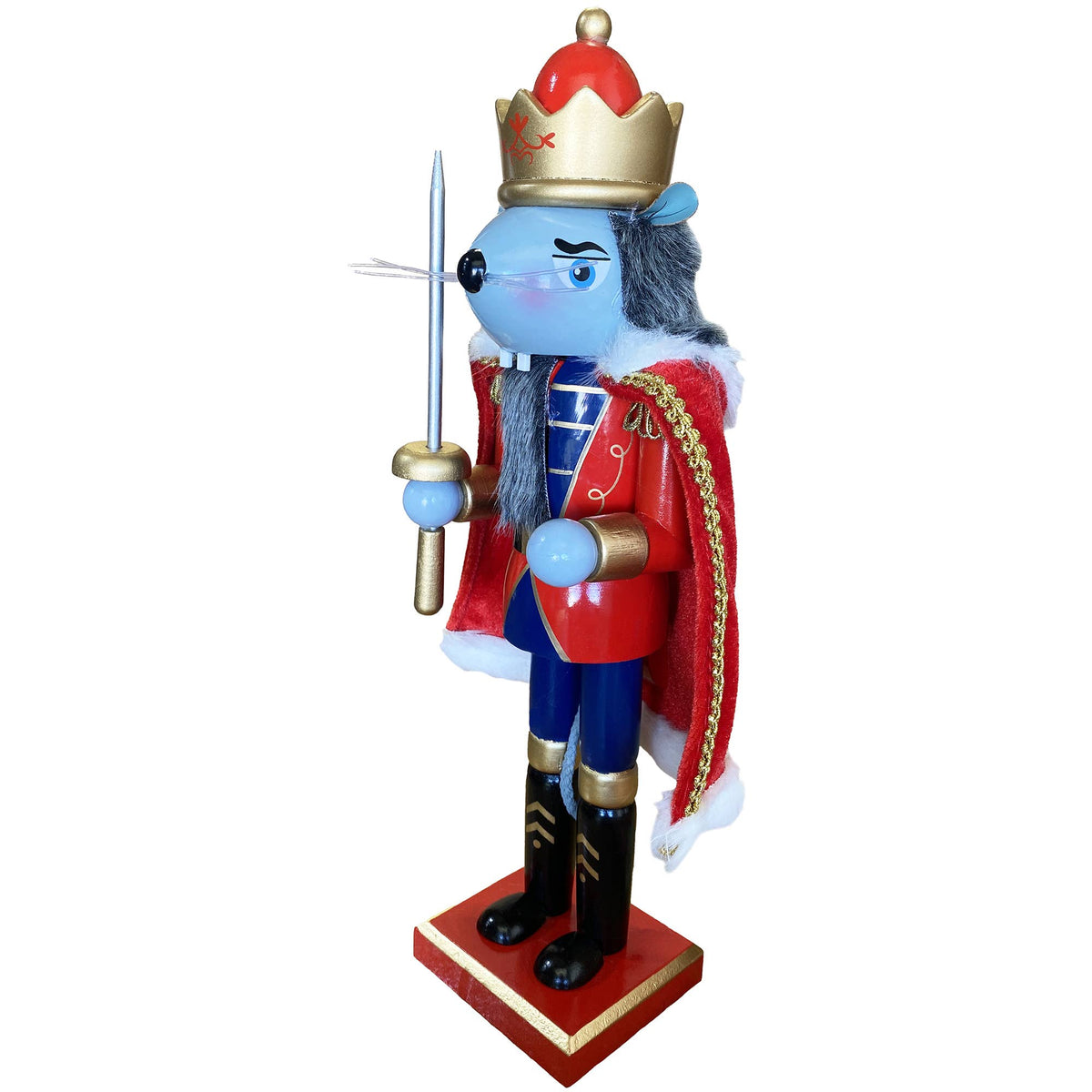14" Mouse King Nutcracker