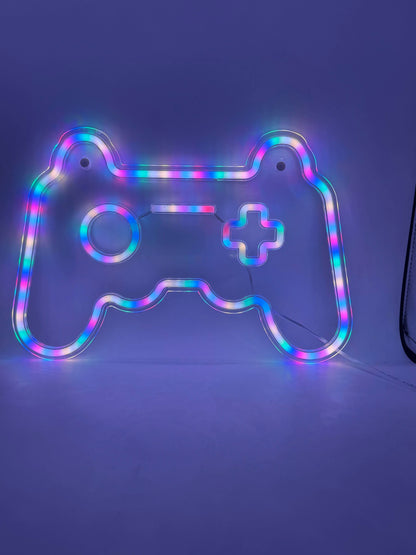 RGB Color Changing Neon Sign-Gamer