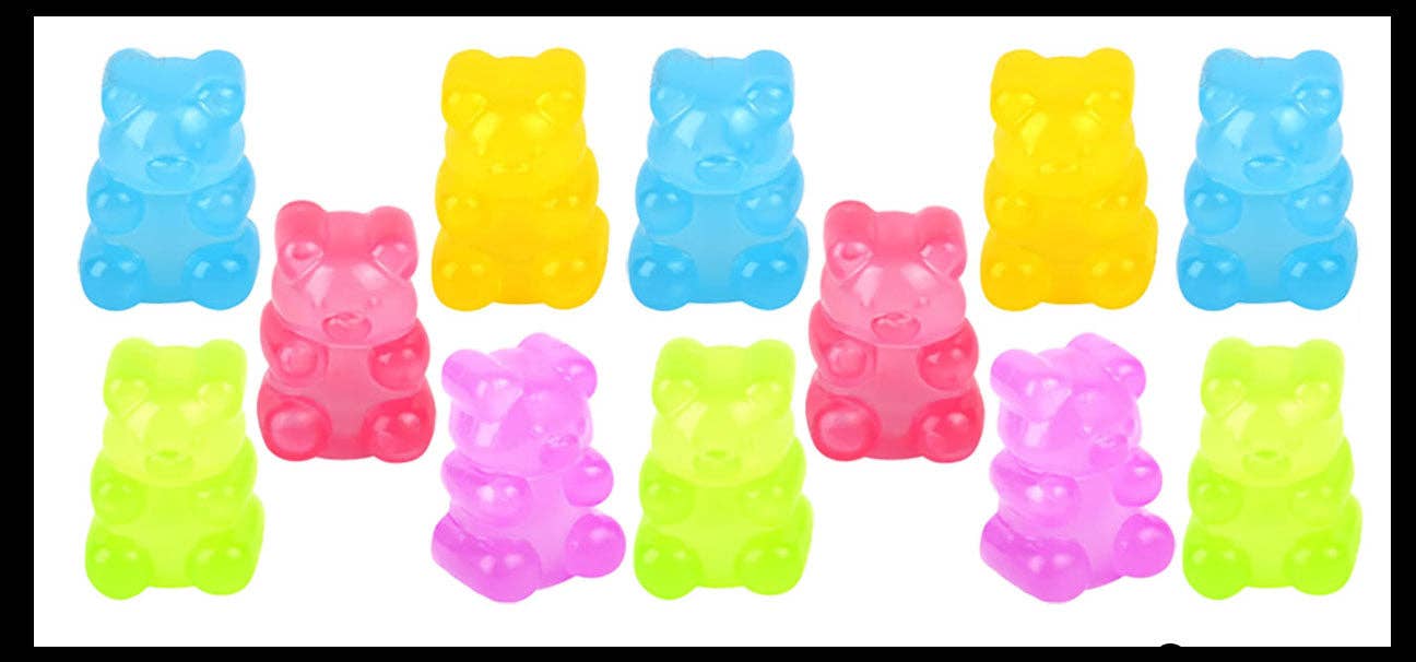 Large 4" Gummy Bear Shaped Ball