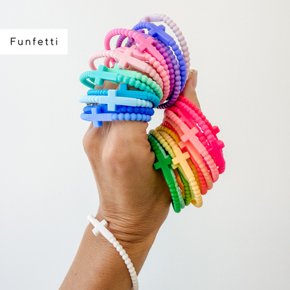 Single Jesus Loop Bracelet