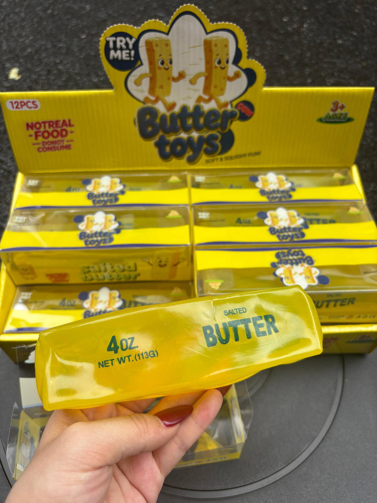 Moldable Butter Stick Squishy