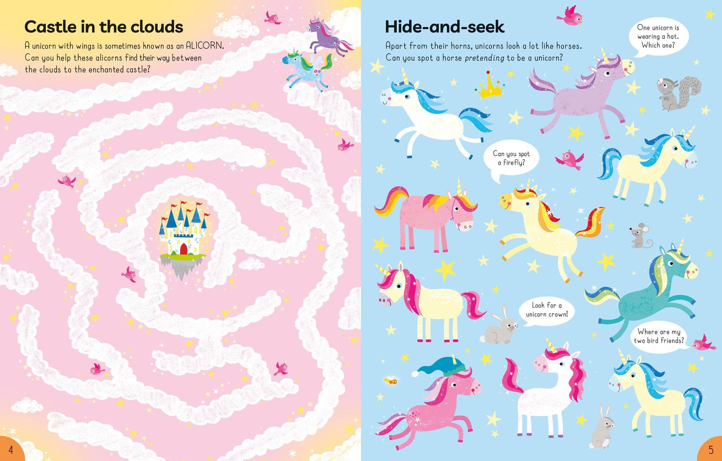 Big Activity Book Unicorns: Usborne