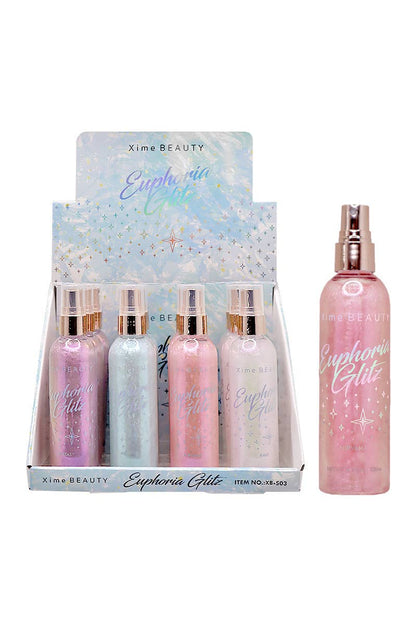 Euphoria Glitz Body Simmer Spray