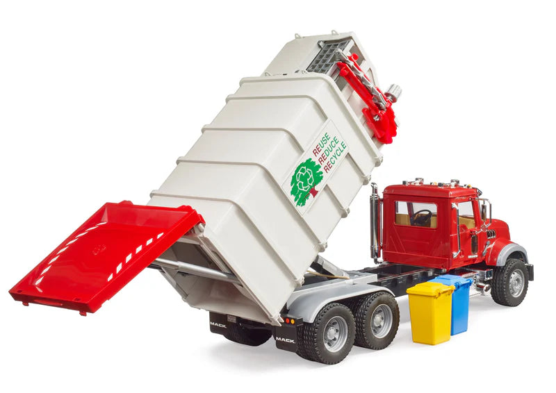 Bruder MACK Granite Side loading garbage truck