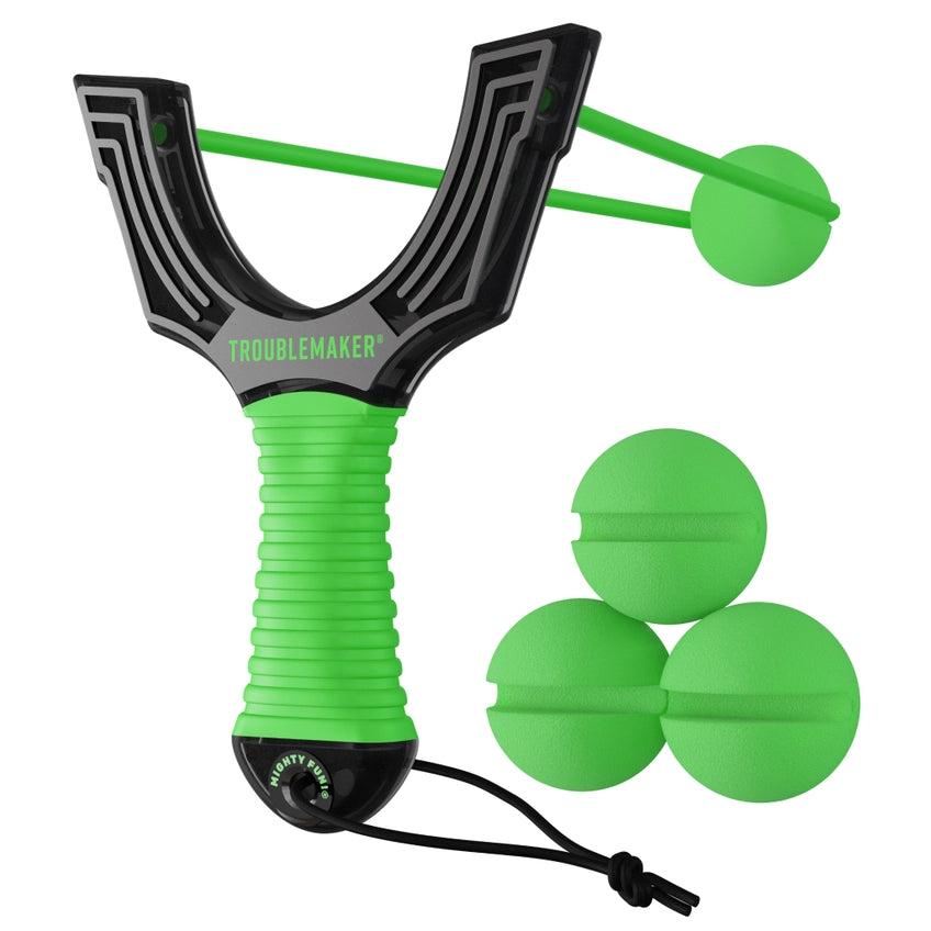 Green Trouble Maker Slingshot