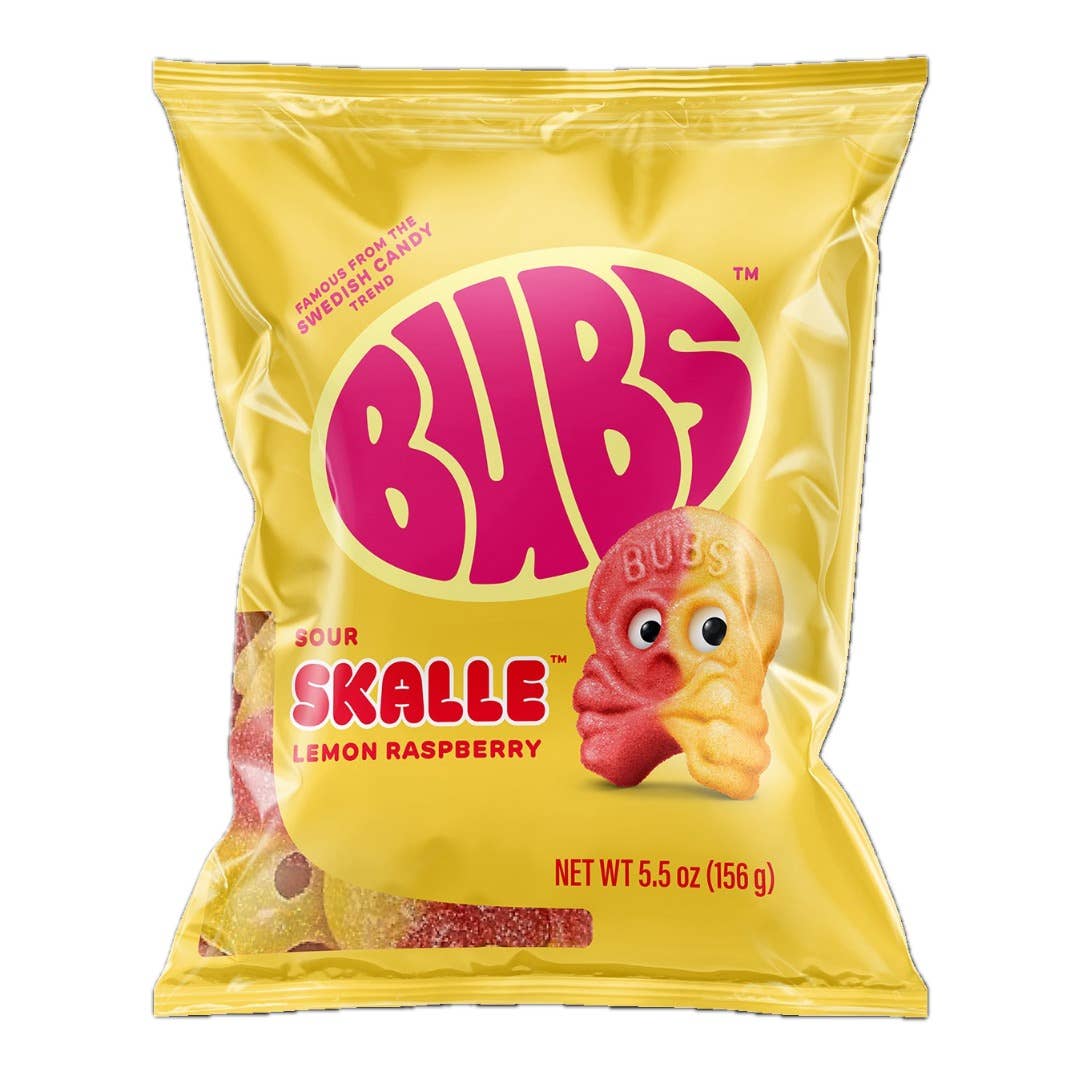 Bubs Sweet Skalle Lemon Raspberry