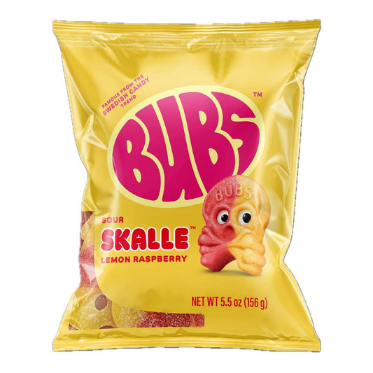 Bubs Sweet Skalle Lemon Raspberry