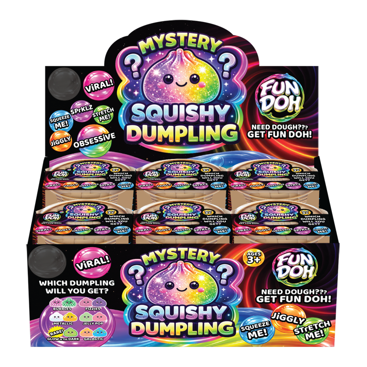 Fun Doh 4" Mystery Dumpling Squishie