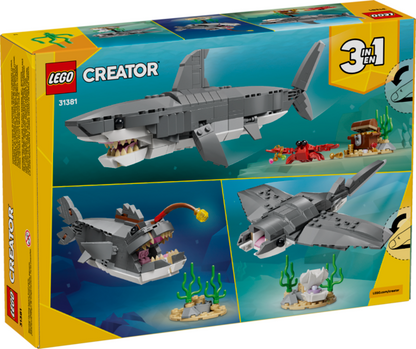LEGO Creator: Fierce Shark with a Treasure Chest