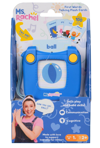 Ms. Rachel First Words Talking Flash Cards