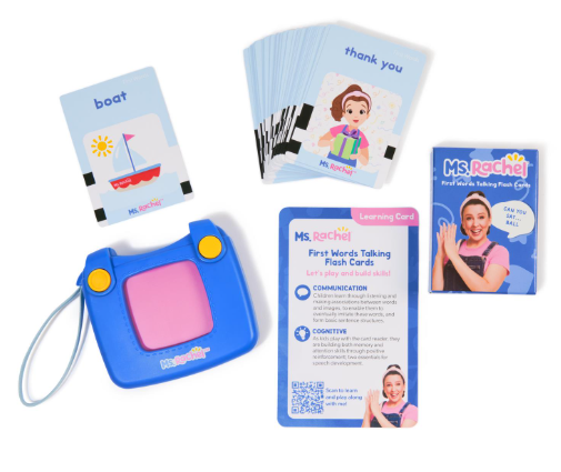 Ms. Rachel First Words Talking Flash Cards