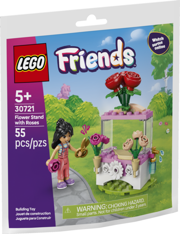 LEGO Friends: Flower Stand with Roses (pouch)