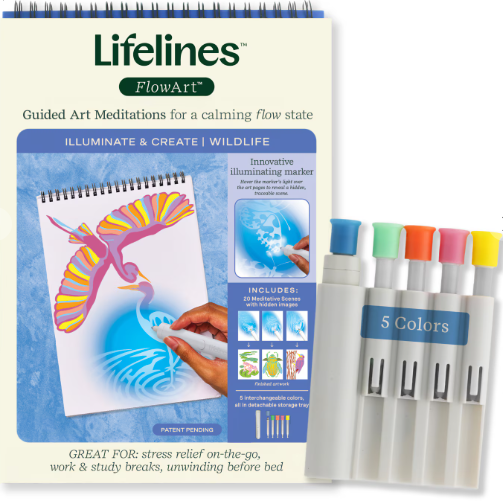 Lifelines FlowArt: UV Art Wildlife