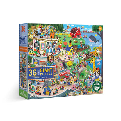 Friendly Town 36pc Giant Puzzle