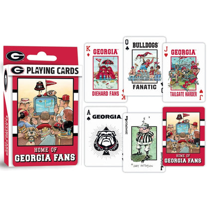 Georgia Bulldogs Fan Deck Playing Cards