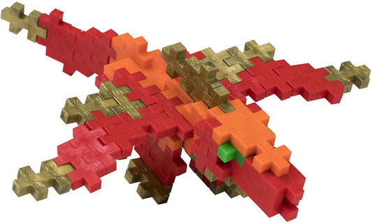 Plus-Plus Tube Dragon