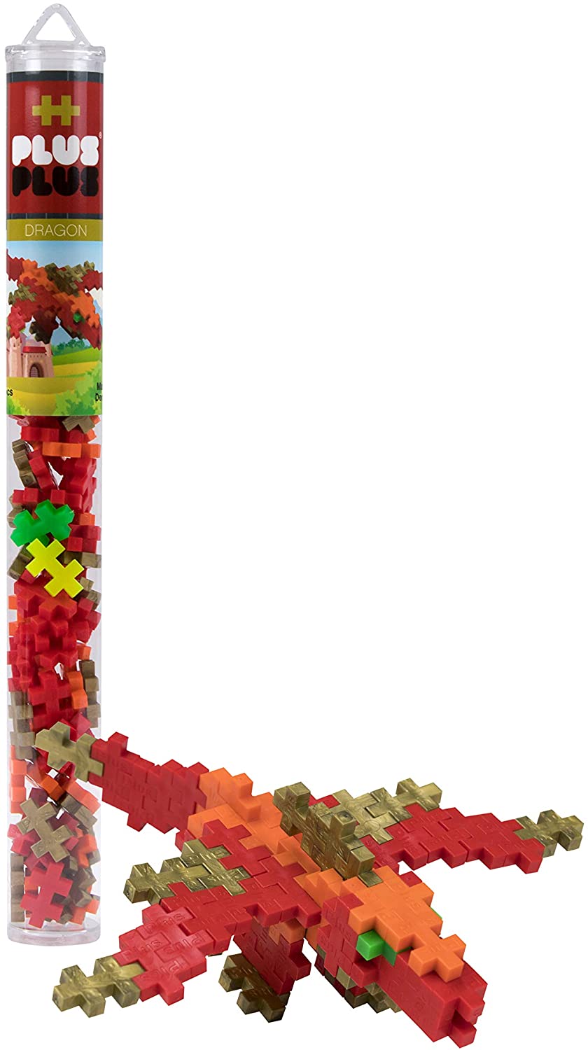 Plus-Plus Tube Dragon