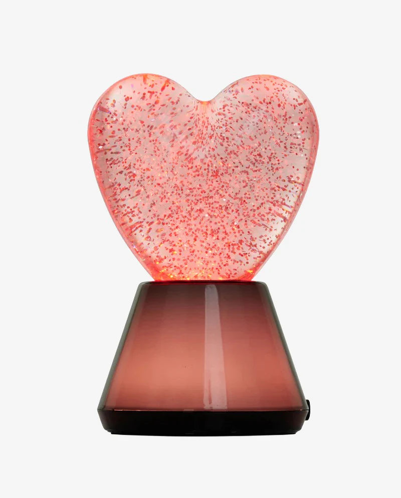 Glitter Heart Bluetooth Speaker