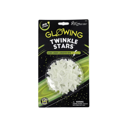 Glowing Twinkle Stars Stickers
