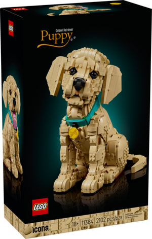 LEGO Icons: Golden Retriever Puppy