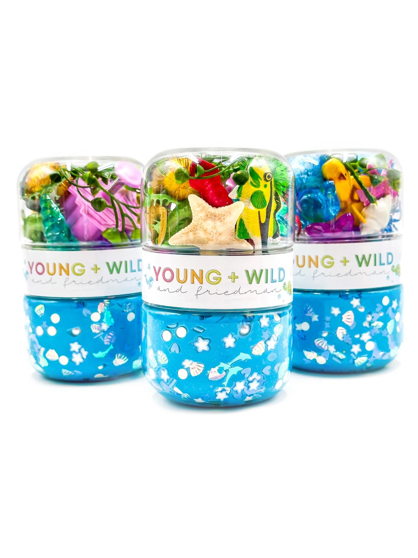 Ocean Grab & Go Dough Jar (Young, Wild + Friedman)