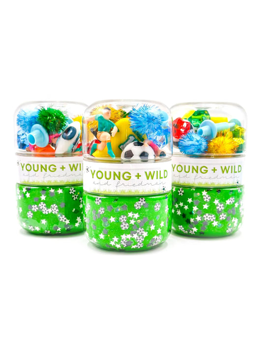 Soccer Grab & Go Dough Jar (Young Wild & Friedman)