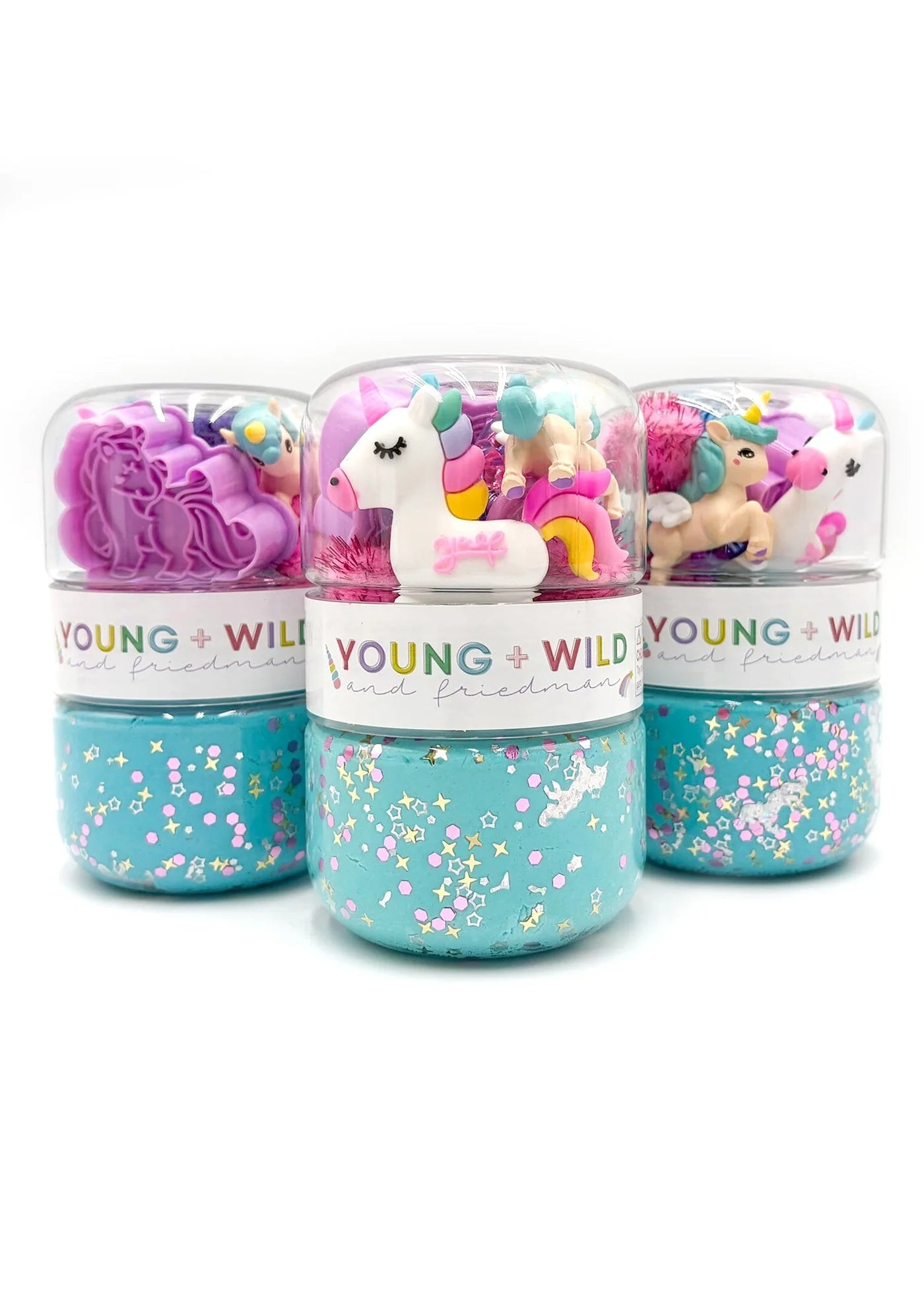 Unicorn Grab & Go Dough Jar (Young, Wild + Friedman)