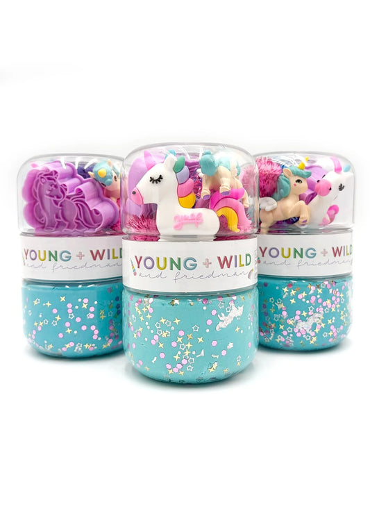 Unicorn Grab & Go Dough Jar (Young, Wild + Friedman)