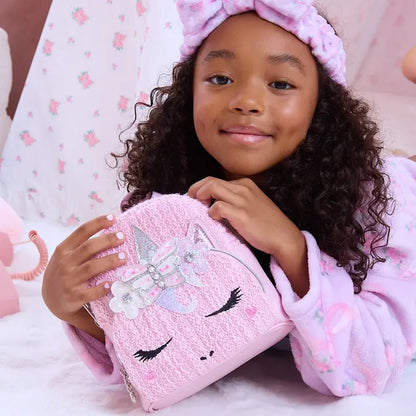 Miss Gwen Unicorn Tweed Micro Mini Backpack