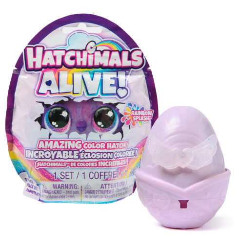 Hatchimals Alive, Rainbow Splash 1-pack