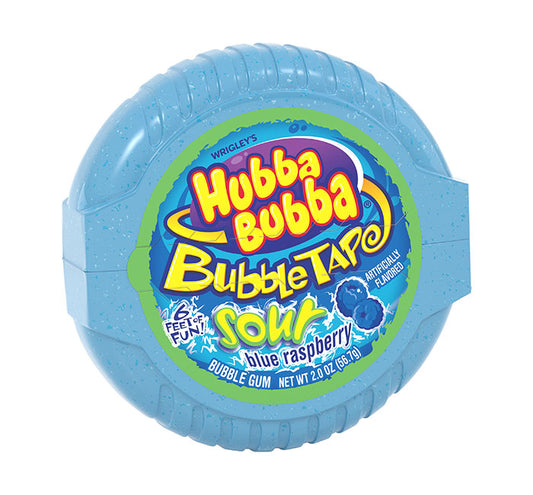 Hubba Bubba Bubble Tape: Sour Blue Raspberry