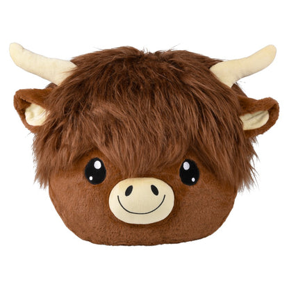 16in Highland Cow Pillow