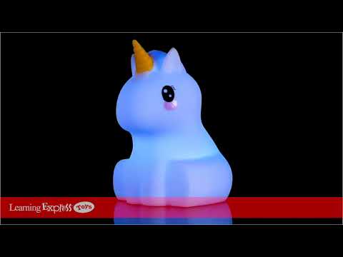 Lumipets® Unicorn with Remote - Children's Nursery Touch Night Light