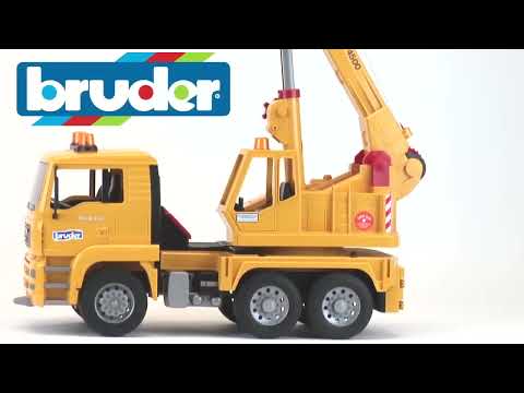Bruder Man Crane Truck