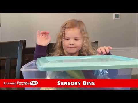 Sensory Bin Dinosaur Dig