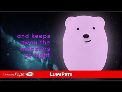 Lumipets® Cat with Remote - Children's Nursery Touch Night Light