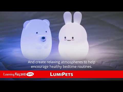 Lumipets® Cat with Remote - Children's Nursery Touch Night Light