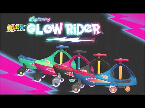 Lightning Glow Rider - Blue and Red