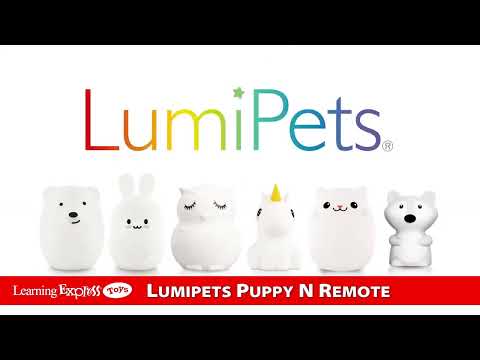 Lumipets® Puppy with Remote - Children's Nursery Touch Night Light