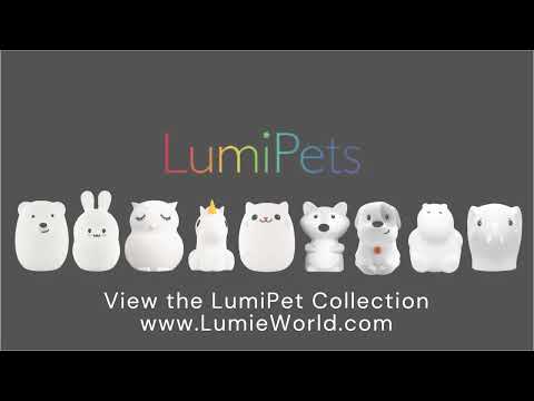 Lumipets® Cat with Remote - Children's Nursery Touch Night Light