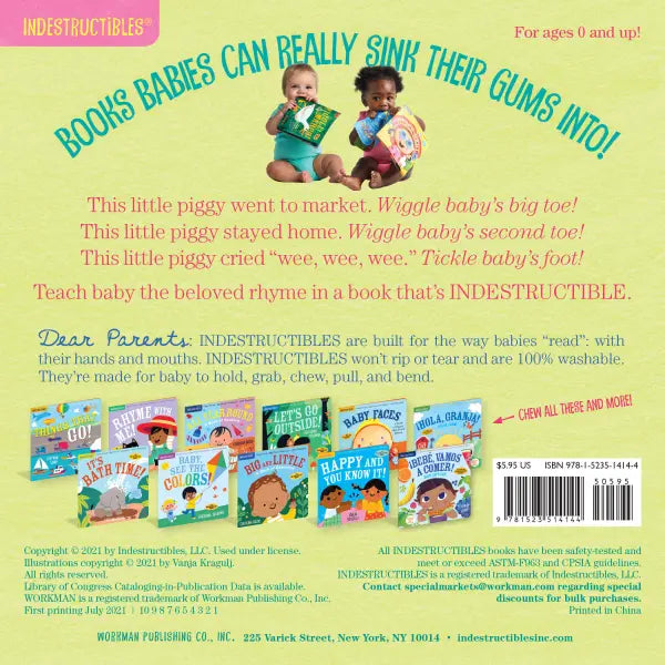 Indestructibles: This Litle Piggy