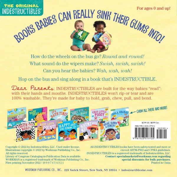 Indestructibles: Wheels on the Bus