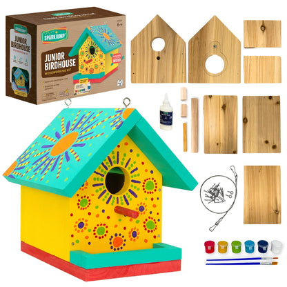 Junior Birdhouse Woodworking Kit (SparkJump)