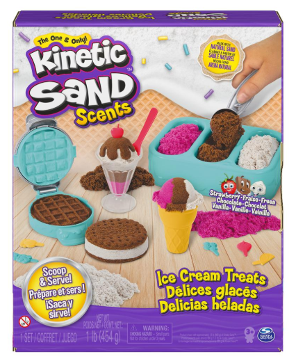 Kinetic Sand Scents Ice Cream Treats Playset