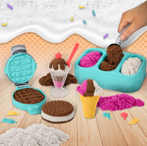 Kinetic Sand Scents Ice Cream Treats Playset