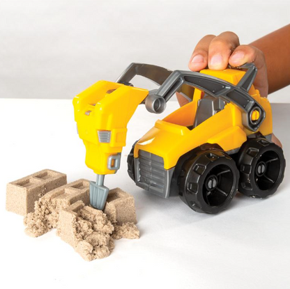 Kinetic Sand Dig & Demolish Truck Playset
