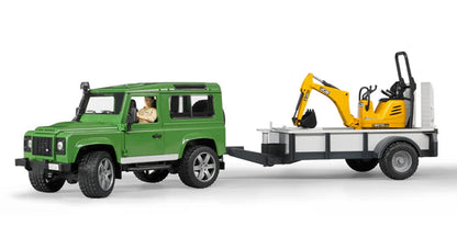 Land Rover W/ Trailer Man