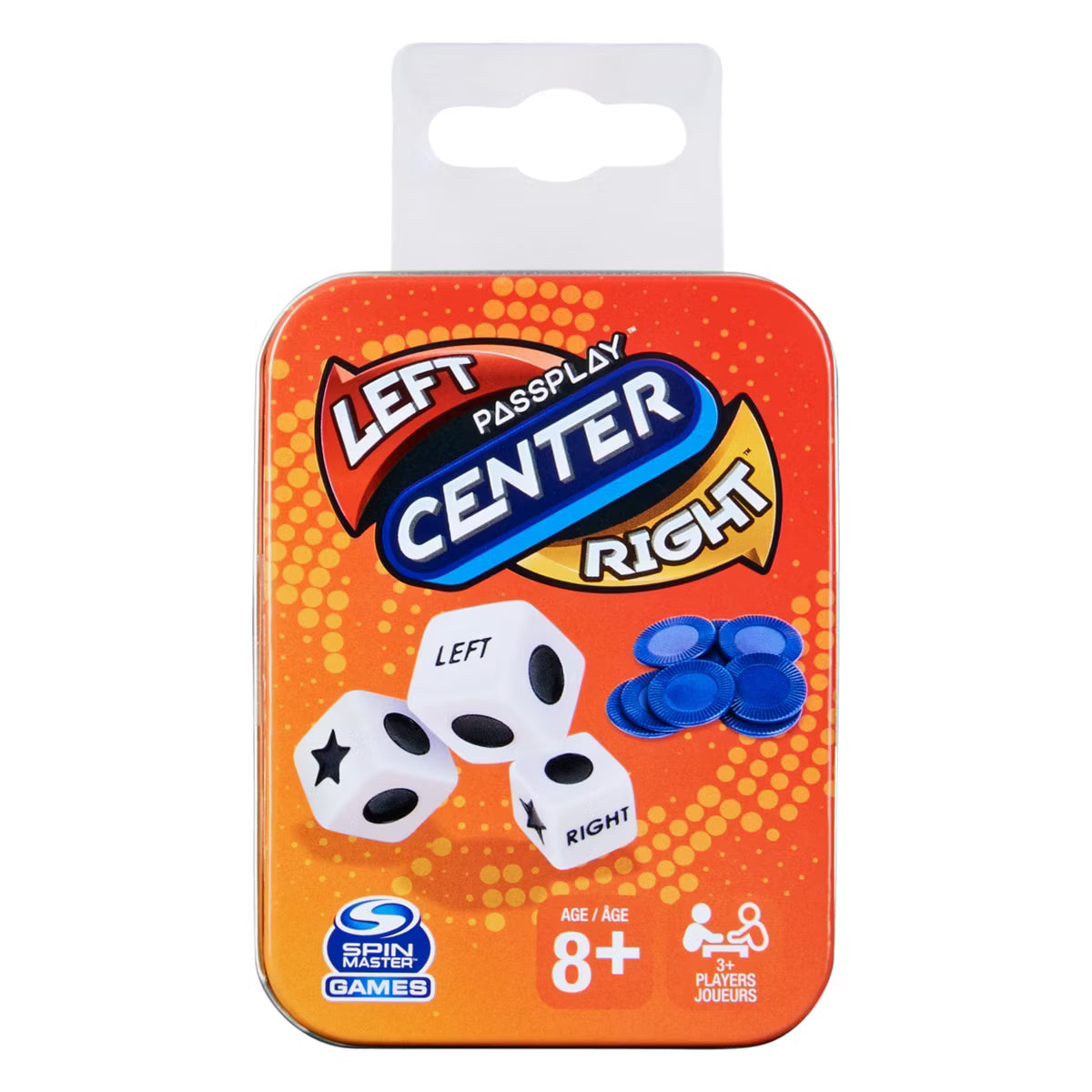 Left Center Right Dice Game (Tin)