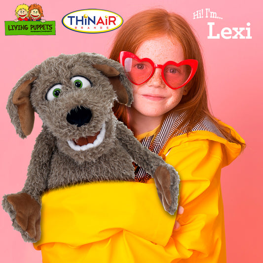Lexi Dog 19in Living Puppet