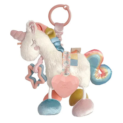 Link & Love Unicorn Activity Plush with Teether (Itzy Ritzy)